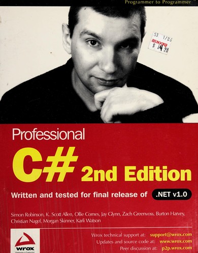 Simon Robinson: Professional C̓ (2003, Wrox)