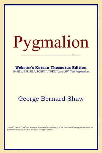 Bernard Shaw: Pygmalion (EBook, 2005, ICON Classics)