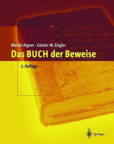 Martin Aigner, Günter M. Ziegler: Das Buch der Beweise (German language, 2003)