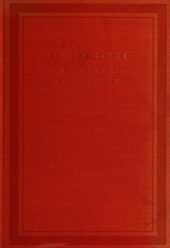 Albert Camus: Le mythe de Sisyphe (French language, 1967, Gallimard)
