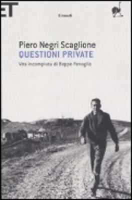 Piero Negri Scaglione: Questioni Private (Italian language, 2007)