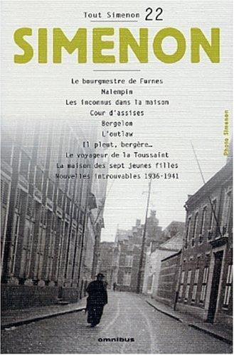 Georges Simenon: Tout Simenon, centenaire tome 22 (Paperback, French language, 2003, Omnibus)