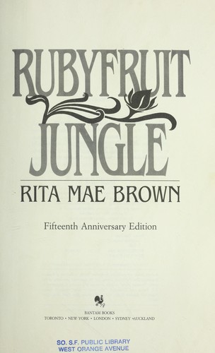 Rita Mae Brown: Rubyfruit jungle (1988, Bantam Books)