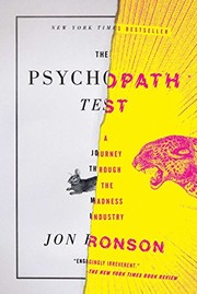 Ronson, Jon: The Psychopath Test (2012, Riverhead Books, Jon Ronson)