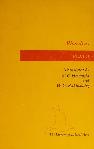 , Plato: Phaedrus (1978, Bobbs-Merrill)