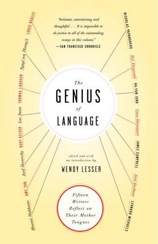 Wendy Lesser: The Genius of Language (Paperback, 2005, Anchor)