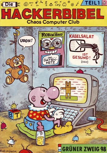 Chaos Computer Club: Die Hackerbibel, Teil 1 (Paperback, German language, 1985, Die Grüne Kraft)