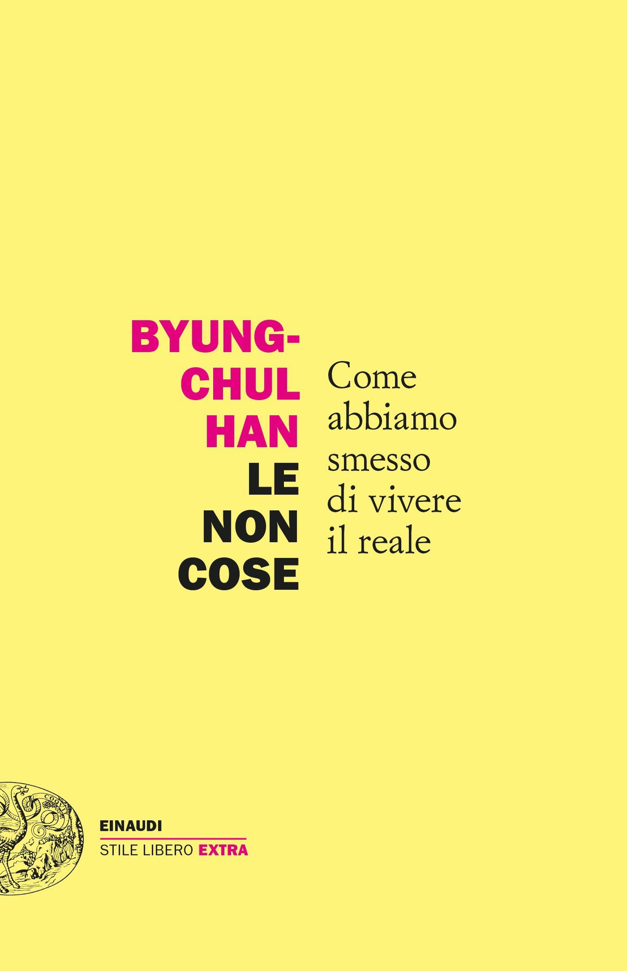Byung-Chul Han: Le non cose (Italiano language, Einaudi)