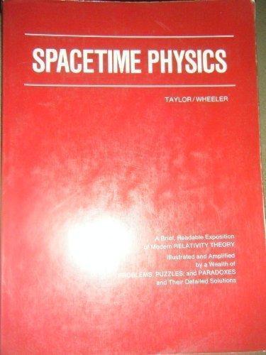 Edwin F. Taylor, John Archibald Wheeler: Spacetime Physics (1971)