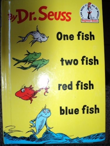 Dr. Seuss: One fish two fish red fish blue fish. (1990, HarperCollins Childrens Books)