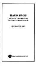 Studs Terkel: Hard Times (1974, Avon Books (Mm))