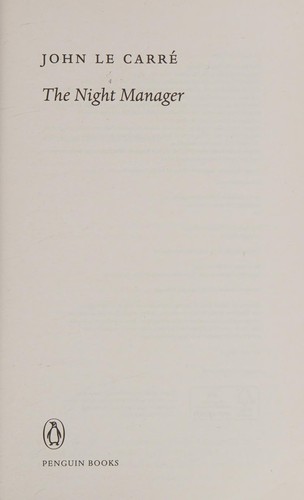 John le Carré: Night Manager (2014, Penguin Books, Limited)