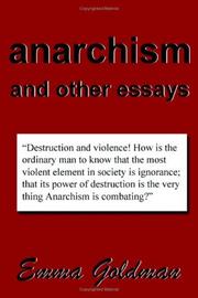 Emma Goldman: Anarchism and Other Essays (2005, Filiquarian Publishing, LLC)