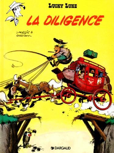 René Goscinny: La diligence (French language, Dargaud)