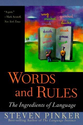 Steven Pinker: Words and Rules (Paperback, 2000, Harper Perennial)