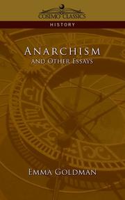 Emma Goldman: Anarchism and Other Essays (2006, Cosimo Classics)