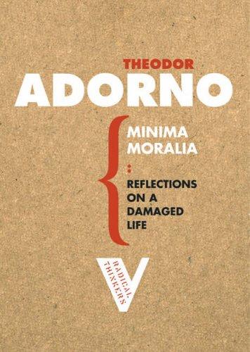 Theodor W. Adorno: Minima Moralia (2006, Verso)