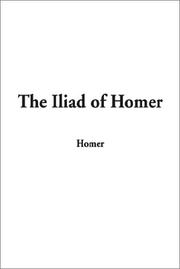 Homer: The Iliad of Homer (2002, IndyPublish.com)