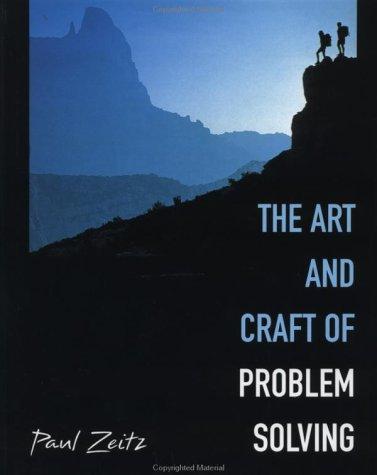 Paul Zeitz: The Art and Craft of Problem Solving (1999, Wiley)