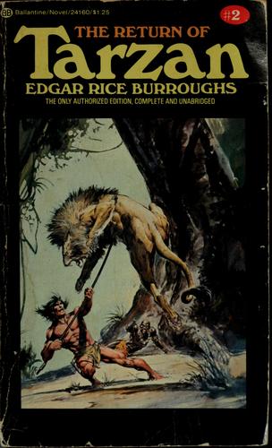 Edgar Rice Burroughs: The return of Tarzan (1975, Ballantine Books)