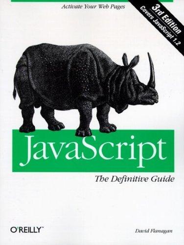 David Flanagan: JavaScript (1998, O'Reilly)