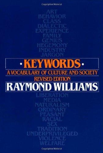 Raymond Williams: Keywords (1985)