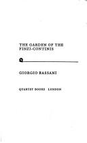 Giorgio Bassani: The garden of the Finzi-Continis (1974, Quartet Books)