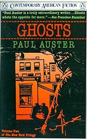 Paul Auster: Ghosts (1987, Penguin Books)