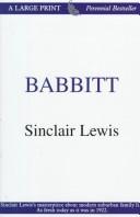 Sinclair Lewis: Babbitt (1998, G.K. Hall)