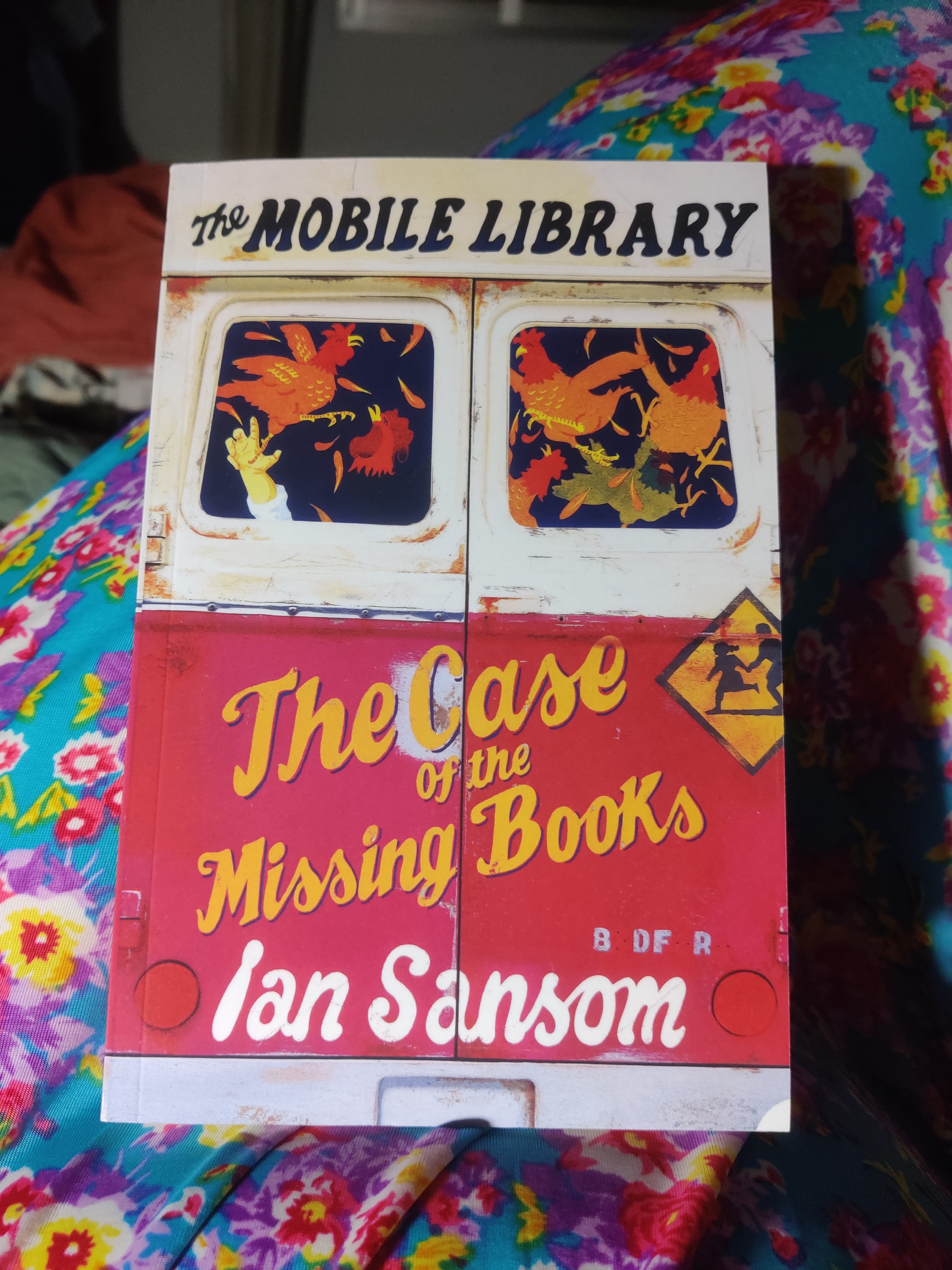 Cubierta del libro The Case of the Missing Books, de Ian Sansom.